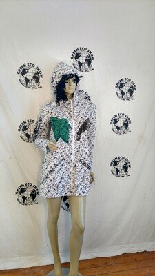 Grafitti dress Hermans M Hoody Jacket M zip up