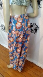 Womens Nautical Bell Bottoms L 29" W 