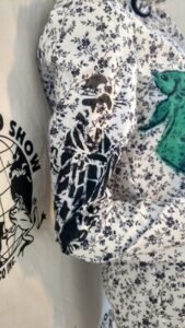 Grafitti dress Hermans M Hoody Jacket M zip up