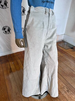 Mens Wide Wale Cords Pants 36 Bellls