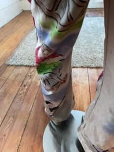 Air Brushed Western Pants 36"