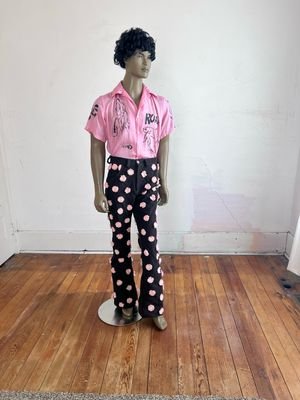 Daisy Pants Sewn on by Anna Herman 32 x 34 Buckle back