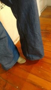 Womens Wesrtern Jeans w 30" Red White Blue USA