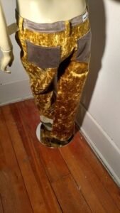 Womens Velvet Gold Pants S USA