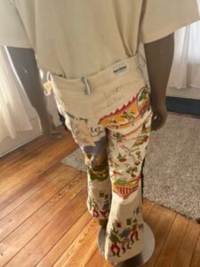 Cowboy Bell Bottom Pants 36 x 32
