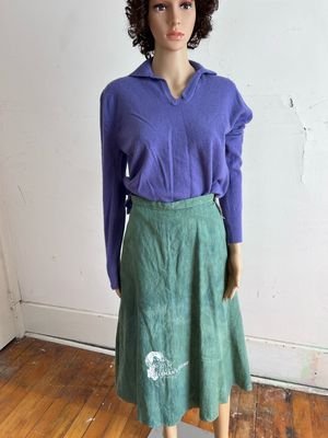 Hermans Hemp or Nothing Skirt  28" Hand dyed