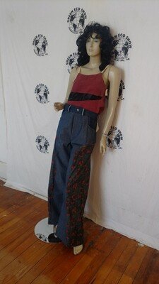 womens Bell M to L Wide Leg Pants Jeans  High Waisted 31"