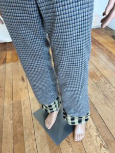 Mens Wool s Plaid Pants 31"