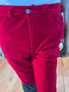 Mens Velvet Corduroy Pants Jeans  2 tone 32 X 31