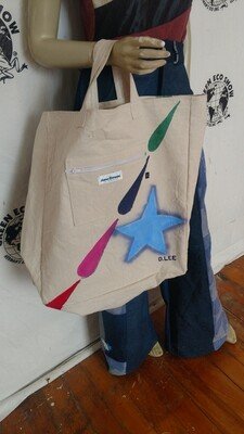 Canvas Beach Bag Colab Herman & Lee