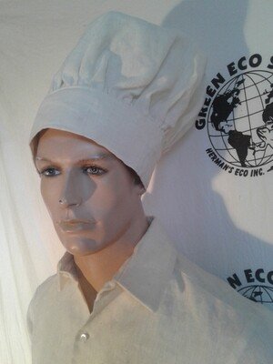 Hermans Hemp Chef Hat made in USA