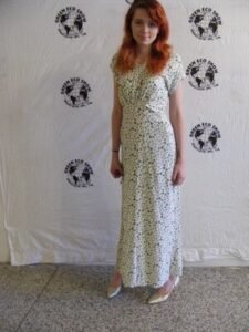 Rayon gown Dress S 