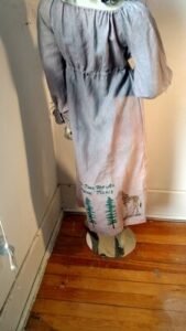 Hermans Hemp  Airbrushed  M Renaissance Dress 