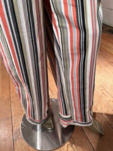 Mens Stripe Dress Pants 33