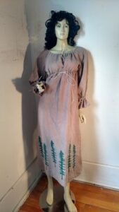 Hermans Hemp  Airbrushed  M Renaissance Dress 