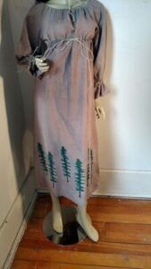 Hermans Hemp  Airbrushed  M Renaissance Dress 