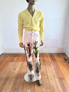 Western Fringe Pained Cactus Pants Kachina 32