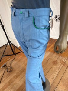 Mens Palm Tree Bell bottoms Pants 32 