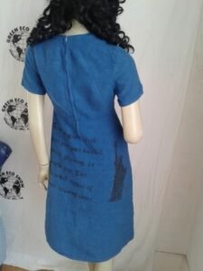 Hermans Hemp airbrushed Grafitti Dress S Liberty