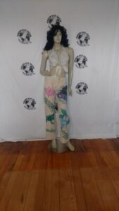 Environmentalist Painted Jeans W 30" Air brushed Hemp