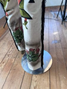 Western Fringe Pained Cactus Pants Kachina 32