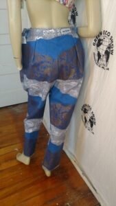 Womens High waisted pants Denim L