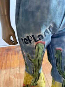 Replant Cactus Bell Bottoms Pants 36"
