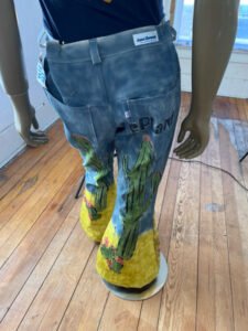 Replant Cactus Bell Bottoms Pants 36"