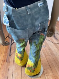 Replant Cactus Bell Bottoms Pants 36"