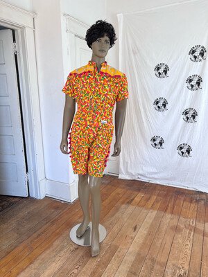 Mens Romper Festival Bright  L