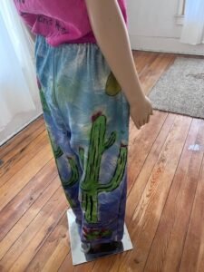 Womens Air brushed Cactus Pants XL